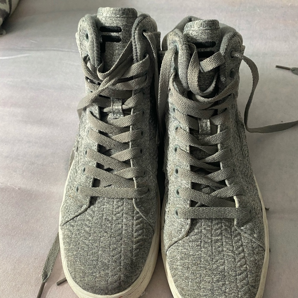 Fila Hightop Fabric Gray Sneakers